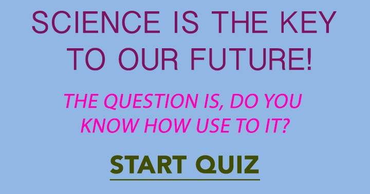 Banner for Science Quiz