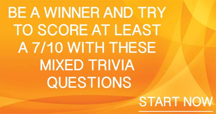 Banner for Mixed Trivia Questions