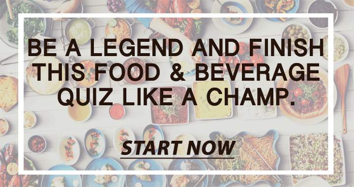 Banner for Food and Beverage Quiz