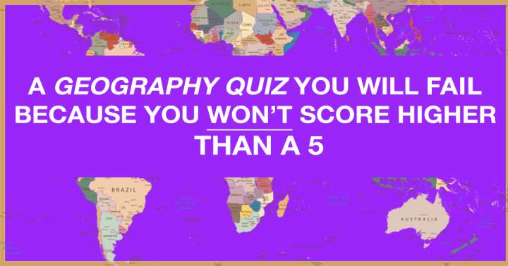 Banner for Geography Quiz