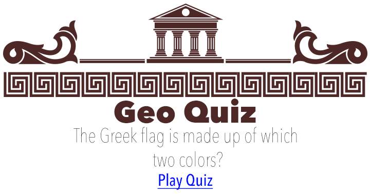 Banner for Geography Trivia Quiz