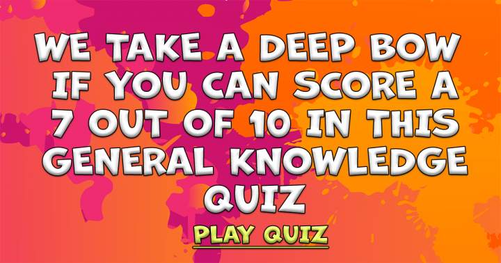 Banner for General Knowledge Questions