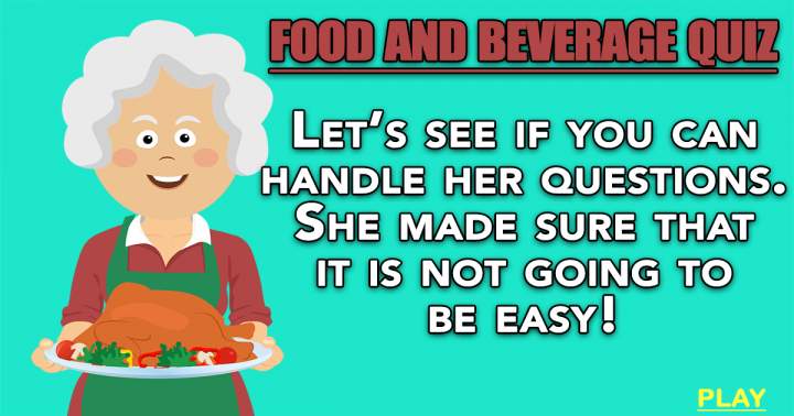 Banner for Food and Beverage Quiz