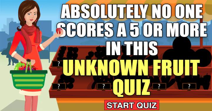 Banner for Unknown Fruit Quiz