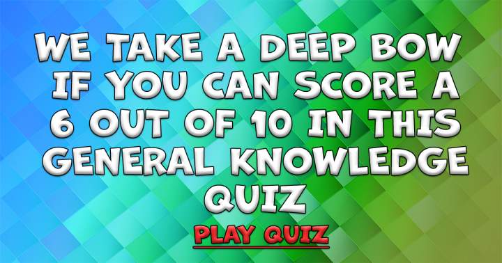 Banner for General Knowledge Questions