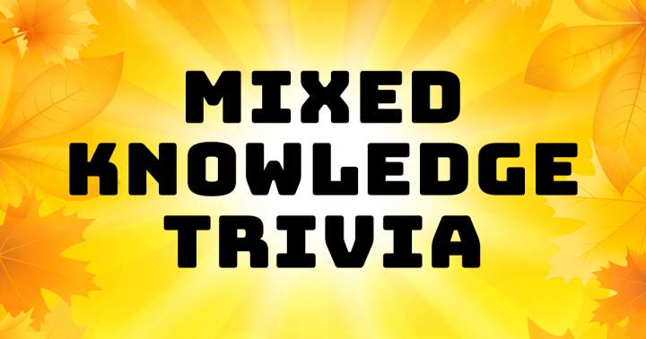 Banner for Mixed Knowledge Trivia