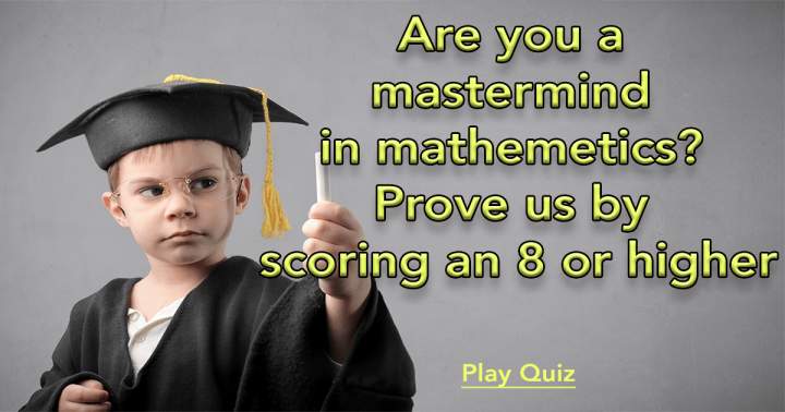 Banner for Mathematics Quiz