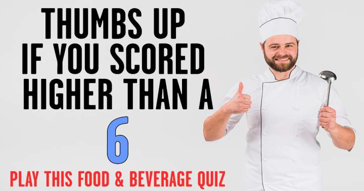 Banner for Food & Beverage Quiz