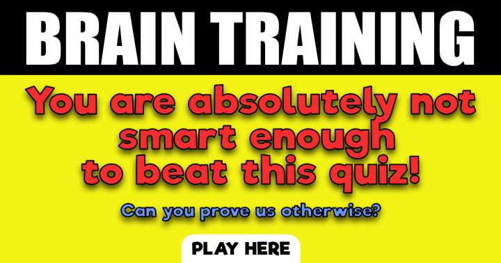 Play For Your Daily Brain Training