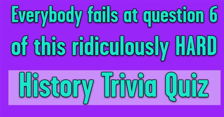 Banner for History Trivia Quiz