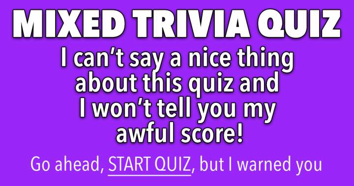 Mixed Trivia Quiz