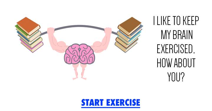 A daily quiz exercise will keep your brain strong and healthy