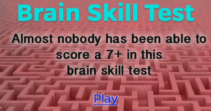 Brain Skill Test