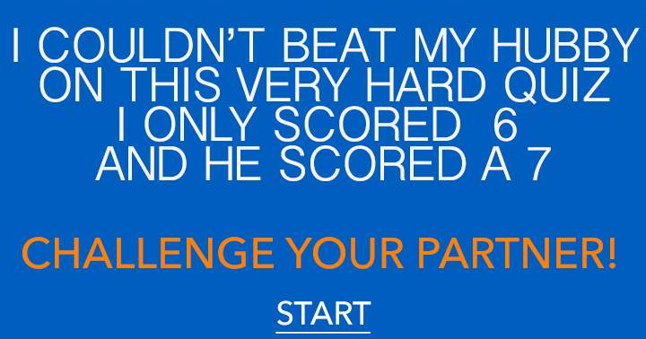 Challenge your partner!