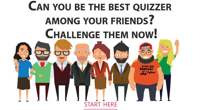 Challenge your friends in this quiz