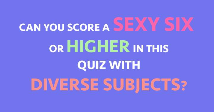 This quiz is flirting with you!