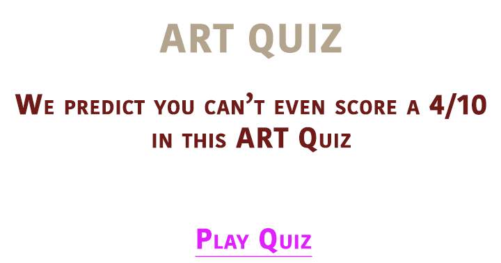 Art Quiz