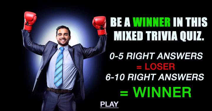 Are you going to be a loser or a winner?